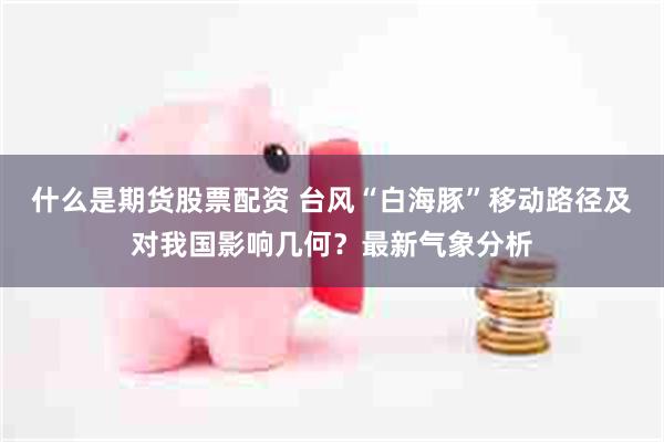 什么是期货股票配资 台风“白海豚”移动路径及对我国影响几何？最新气象分析